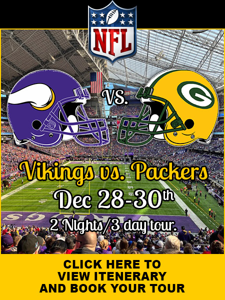 Shymer Tours is your Winnipeg to Minneapolis connection to bus tours sporting events