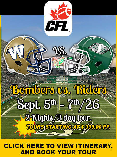 Winnipeg Blue bombers Vs. Saskatchewan Roughriders